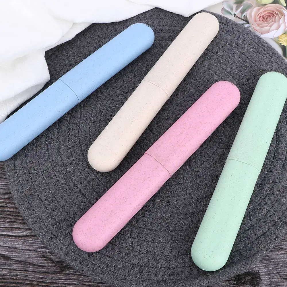 1pc Travel ToothBrush Holder Case Portable Toothbrushes Cover Box Travel Camping Toothbrush Protect Cap Case Toothbrush Storage