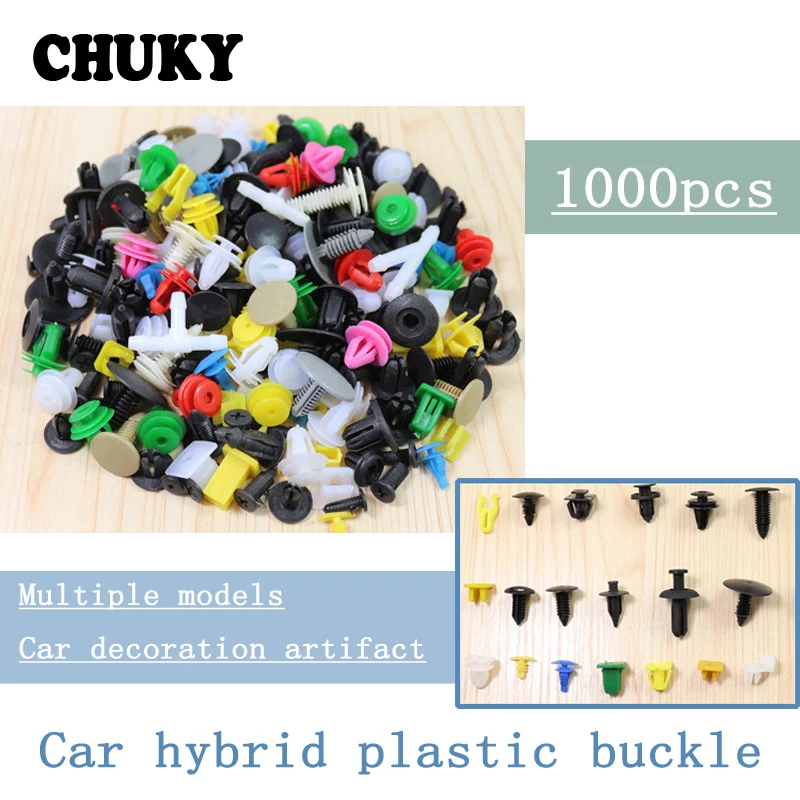 

CHUKY Mixed Auto Fastener Car Door Bumper Fender Rivet Retainer Clips Accessories For Renault Megane 2 Logan Captur Alfa Romeo