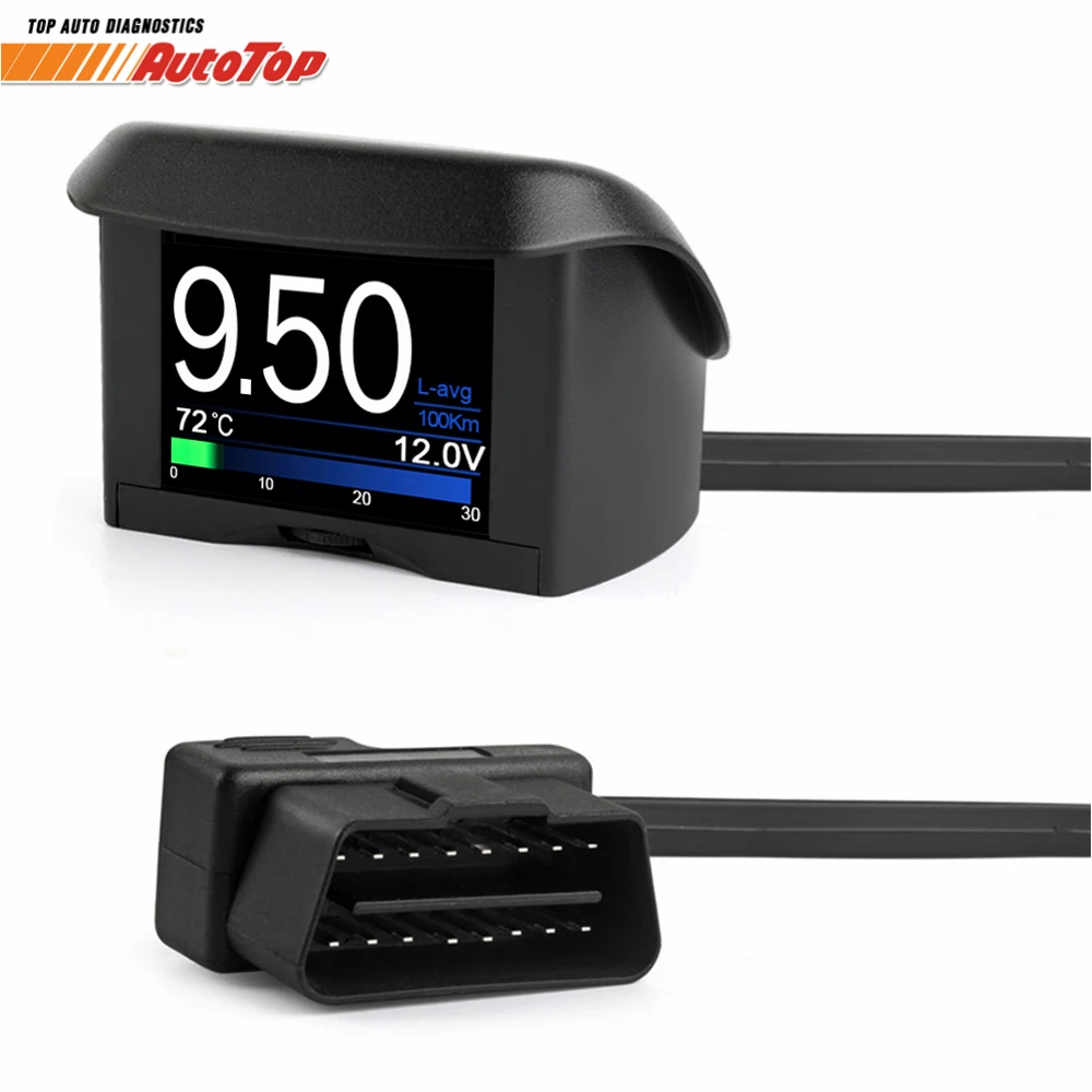 

Auto Car Trip Computer Onboard Display Meter Digital OBD2 Driving Computer Trip RT Fuel Consumption Accelerometer Test HUD Gauge