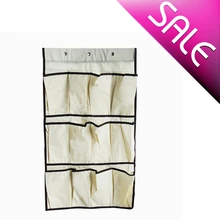 

Hanging Closet Pocket Organizer for Underwear, Stocking, Toiletries Accessories, Bra, Sock