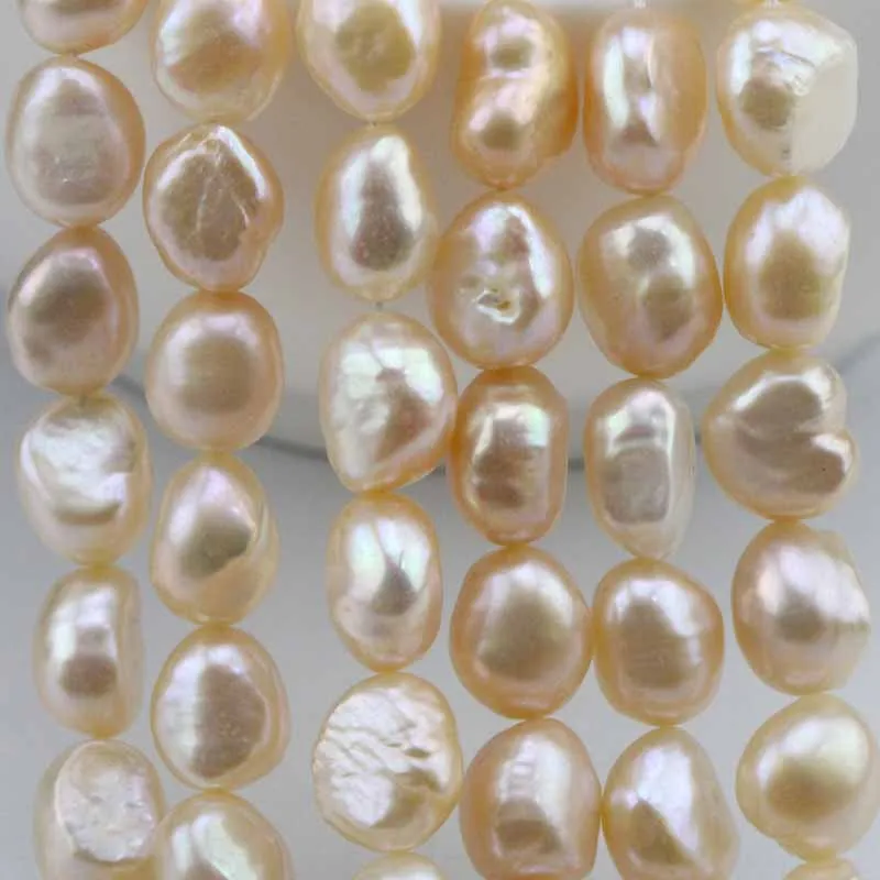 

9mm orange freshwater baroque nugget irregular pearl strand,large hole pearls bead wholesale,1.0mm,1.2mm,1.5mm,1.8mm,2.0mm,2.2mm