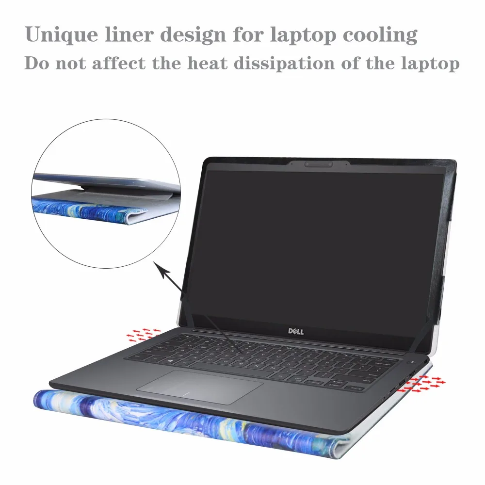 Защитный чехол Alapmk для ноутбука 1" Dell Latitude 14 7490 7480 [не подходит для других моделей]