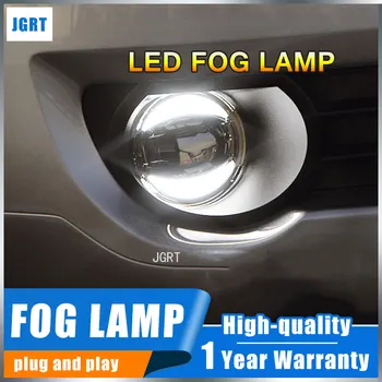 

JGRT 2013-2017 For Subaru Outback fog lights+LED DRL+turn signal lights Car Styling LED Daytime Running Lights LED fog lamps