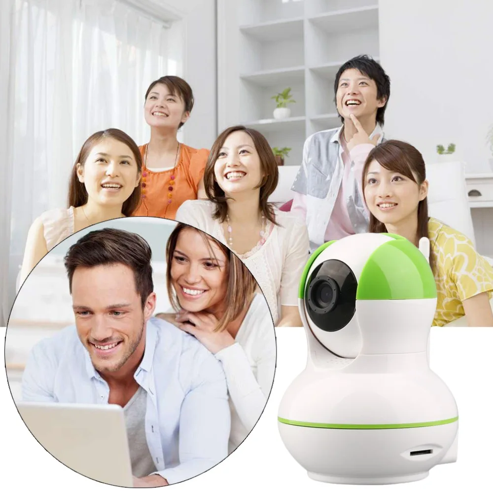 

Baby Monitor HD 720P Home Security IP Camera Two Way Audio Wireless Mini Camera 1MP Night Vision CCTV WiFi Camera iCsee