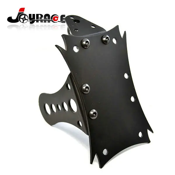 

Universal Multi Position Side Mount Metal Black Motorcycle License Plate Bracket