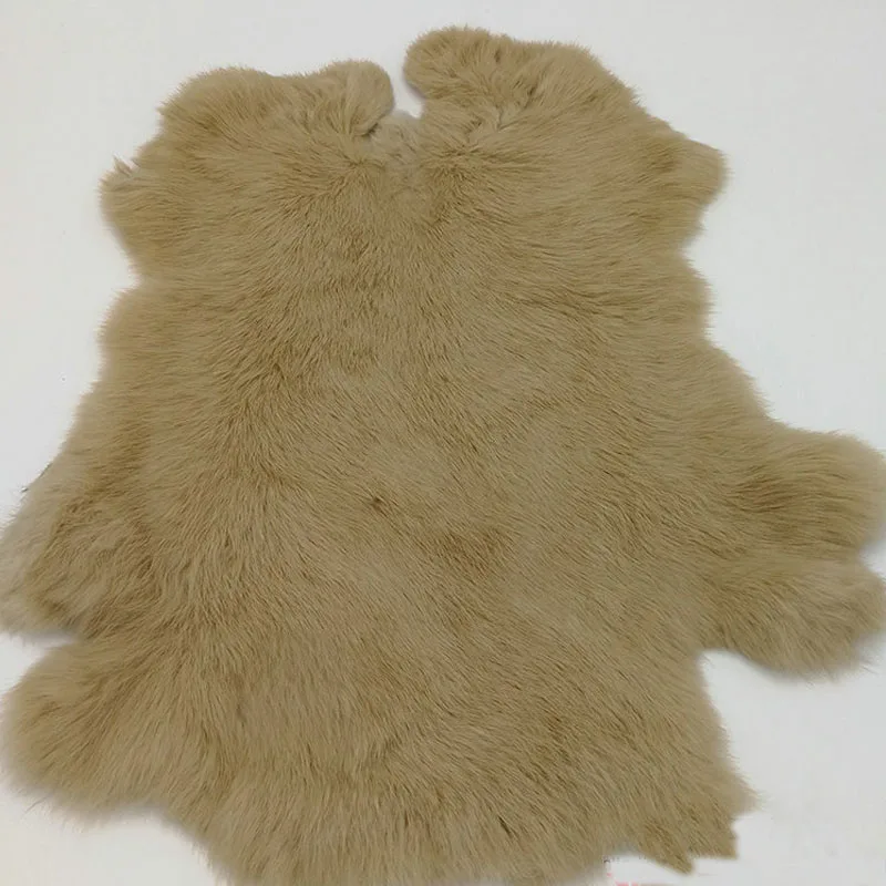 Fur Fabric Multicolor Real Rabbit Fur Sale By Whole Piece Fluffy DIY Home Decor Clothing Accessories