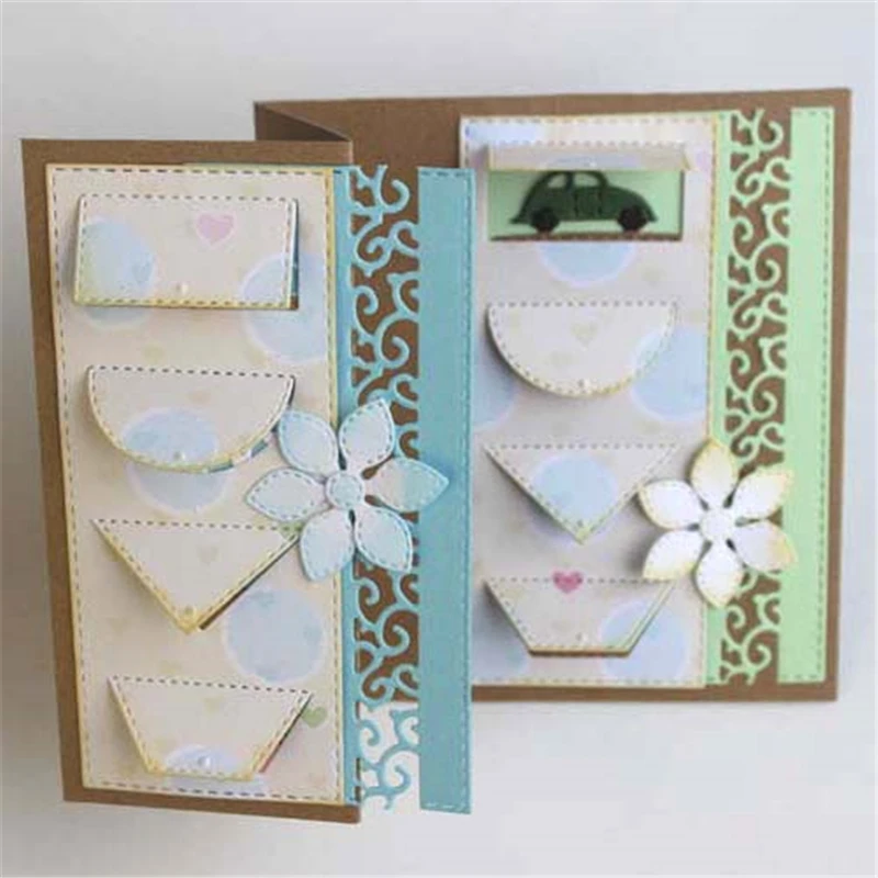 

YaMinSanNiO Frame Dies Metal Cutting Dies New 2019 for Card Making DIY Scrapbooking Album Decor Paper Craft Stencil Die Cut