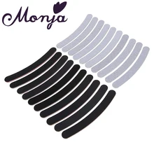 20pcs Nail Art Files shaping Sanding grit 100/180 Curve Banana buffing buffer files Block manicure perdicure tools