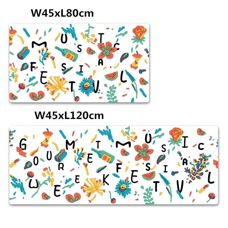  XYZLS Anti-slip Kitchen Mat Modern Waterproof Carpets PU Printed Entrance Doormat Tapete Bedroom Li - 32913890078