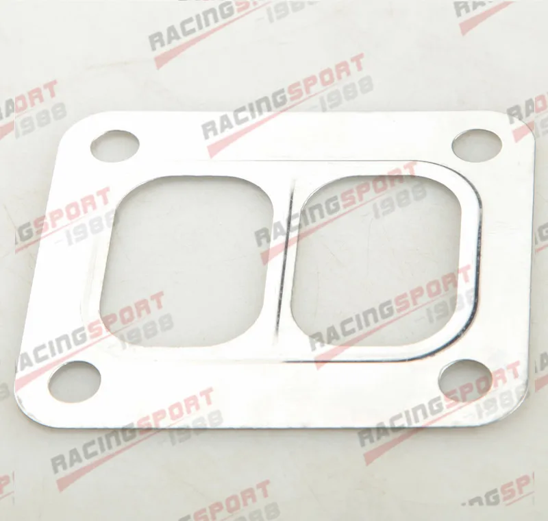 T4 TO4 Turbo Inlet Gasket Divided Stainless T04 Turbonetics ATP garrett Precisio