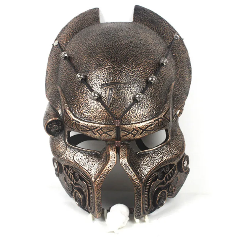 

Halloween Scary Predators Airsoft Full Face Mask Predators Resin Masquerade Masks Party Cosplay Costume Props Game L1704