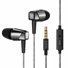 Mobile Phone Computer Music Wired Earbuds In-ear Hifi Stereo Headset 3.5mm Universal Sports Earphone Portable With Microphone F3