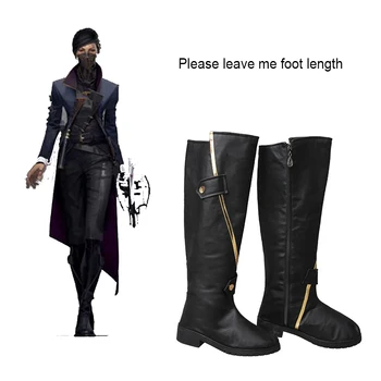 

Dishonored 2 Cosplay Boots Emily Kaldwin Cosplay Shoes Halloween Props Anime Game Costume Accessories Carnival Adult Women