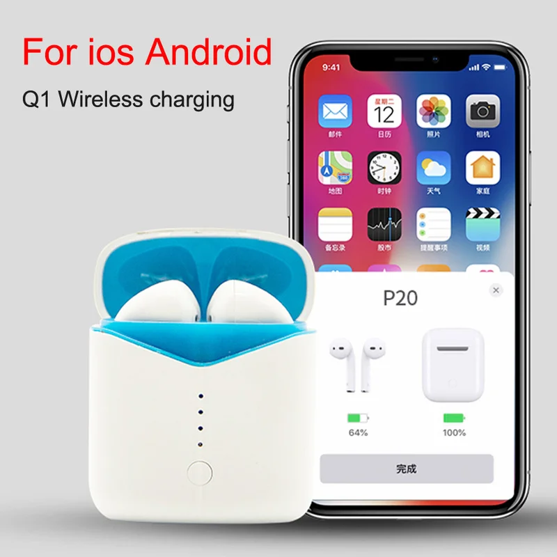 New Bluetooth 5 0 headphones wireless headphones Bluetooth headphones headset sports headphones gaming headset phone PK i12 i20