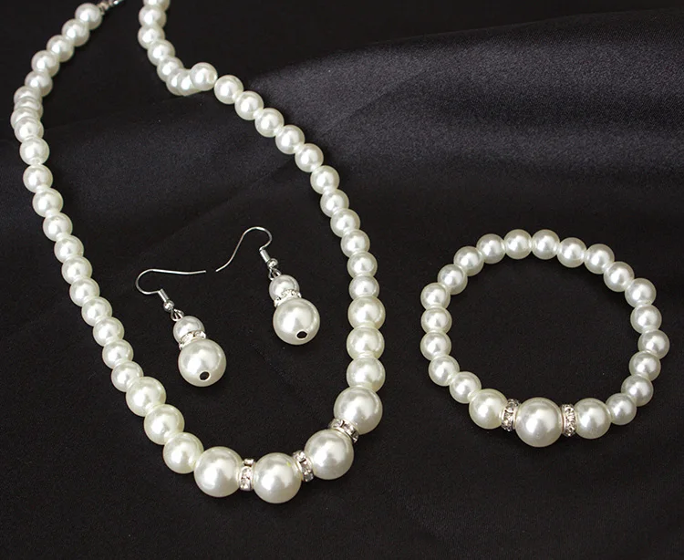 Хит, модное, Европейское и американское классическое ожерелье с искусственным жемчугом, ювелирные изделия невесты, корейские ювелирные изделия ручной работы из бисера jewe