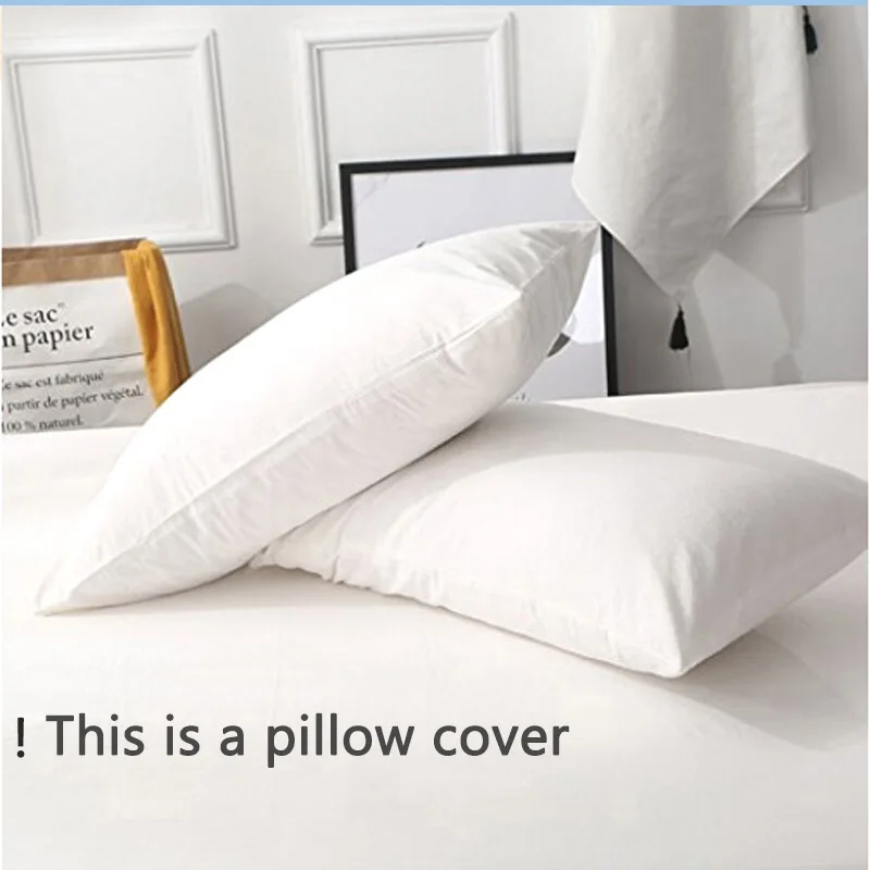 Waterproof Pillow Protector cheapest Smooth pillowcase 50*70 Size For
