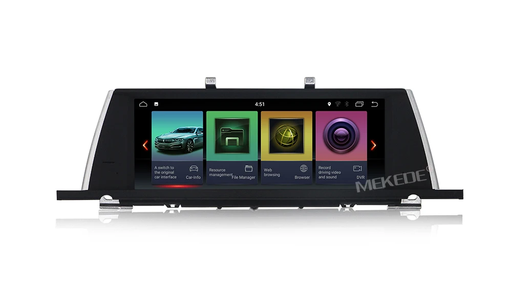 MEKEDE шесть ядер 4+ 32G Android 9 автомобильный мультимедийный плеер DVD gps навигация для BMW 5 серии GT F07 2009- CIC NBT система