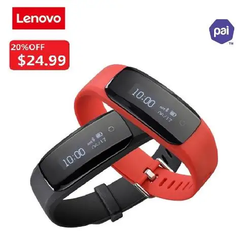 Новинка! Lenovo HW01 Plus Смарт часы Smartband MIO PAI системный браслет Blutooth4.2 монитор