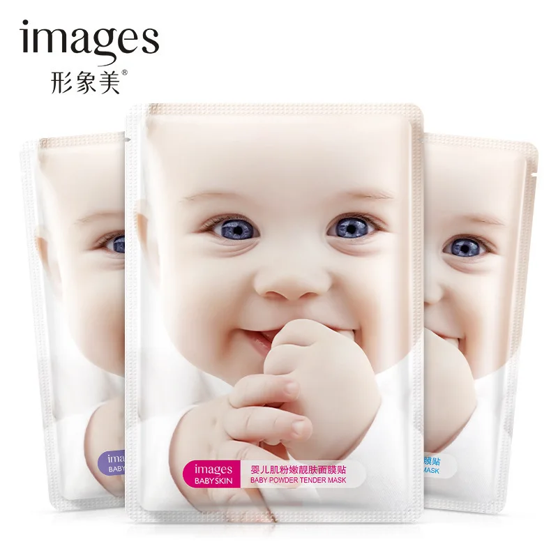 

3pcs images Whitening Anti-Aging Baby Skin Powder Tender Mask Moisturizing Depth Replenishment Oil-control Face Care 30g