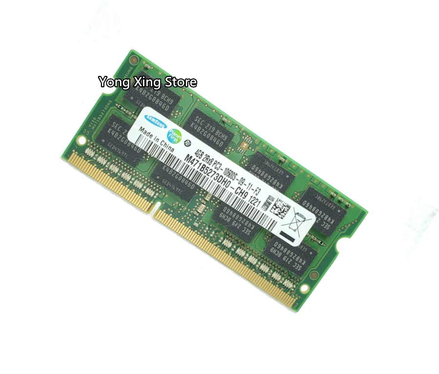  Samsung Laptop memory DDR3 4GB 1333MHz PC3-10600S notebook computer RAM 10600 4G original