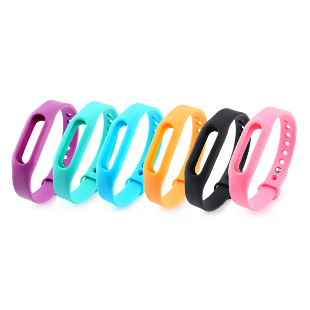 Красочные Силиконовые Смарт Браслет Для Xiaomi Miband Фиксатор Лучезапястного Сустава Браслет Ремешок Для Xiaomi Mi Группа Умный Браслет Часы