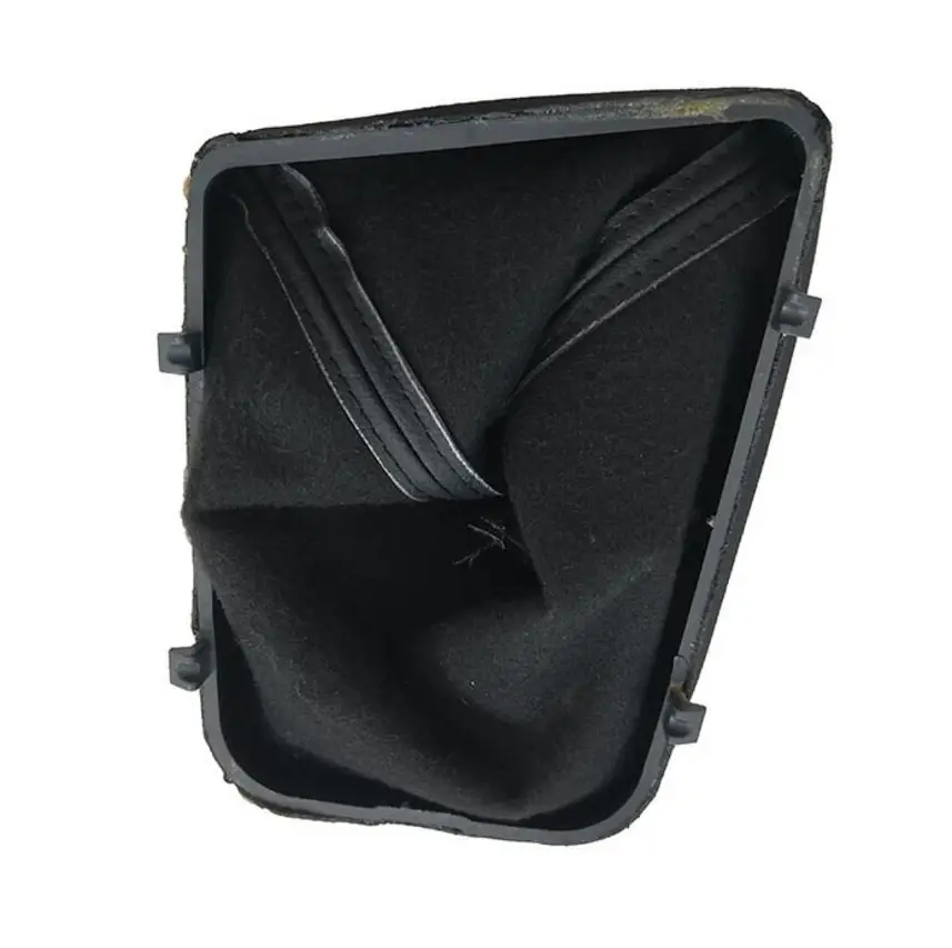 

Car Shift Gear Stick Manual Shift Knob Boot Black Leather Boot with frame For BMW 3 Series E46 M3 Car Styling