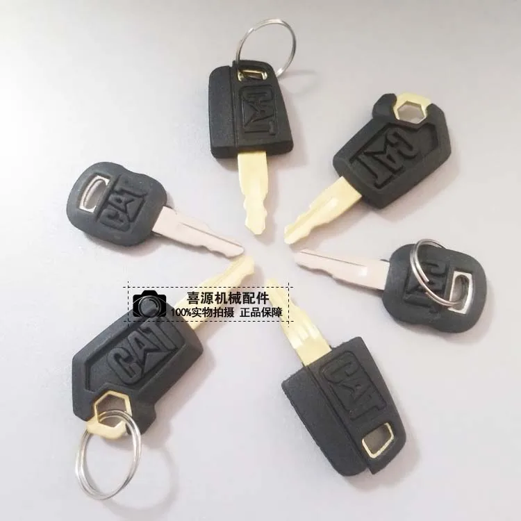 

306 307 312 320 323 325 Excavator Open-door Start-up Ignition Key Accessories Heavy Equipment Ignition Loader Dozer Key 5P8500