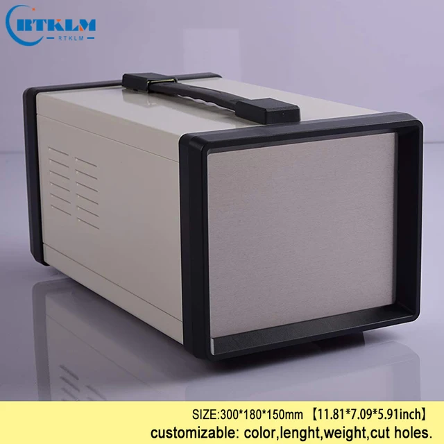 $US $90.00  IP54 Iron electronic project 150mm instrument case plastic electric iron