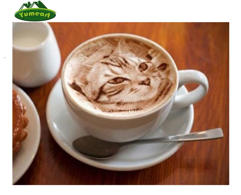 

3D Diamond Mosaic Diamond Embroidery Beads Coffee Cat Diy Diamonds Cross Stitch Painting Inlay Handwork Home Decoration Gifts