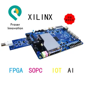 

For FPGA development board Xilinx risc-v/riscv SOPC AI fii-prx100 XC7A100T (LCD screen + high speed AD+ high speed camera meanin