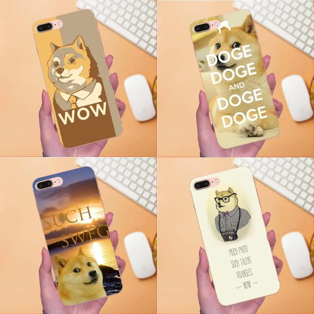 Кисти Doge Shiba Inu Diy красивые модели для Huawei P7 Honor 4C 5A 5C 5X 6 6C 6A 6X 7 7X 8 9 V8 V10 Y3II Y5II Y6II G8 Play Lite