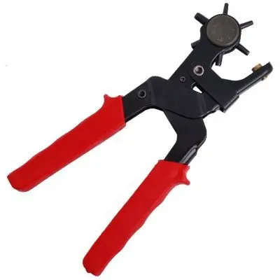 

Hole Punch Plier Hand Tool for Leather Belt Band Strap