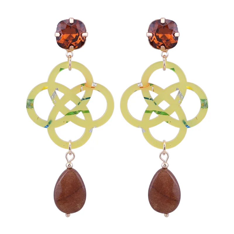 Drop earrings for woman fashion Jewelry Oorbellen (3)