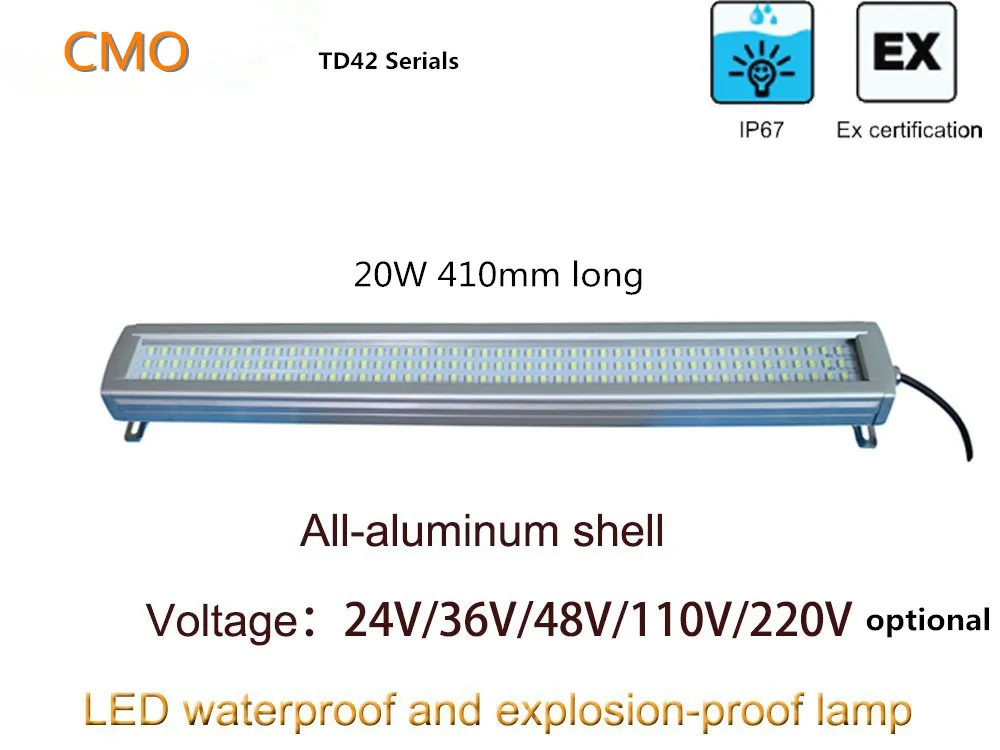 TD42 20W 410MM LONG led-cnc-machine-light_