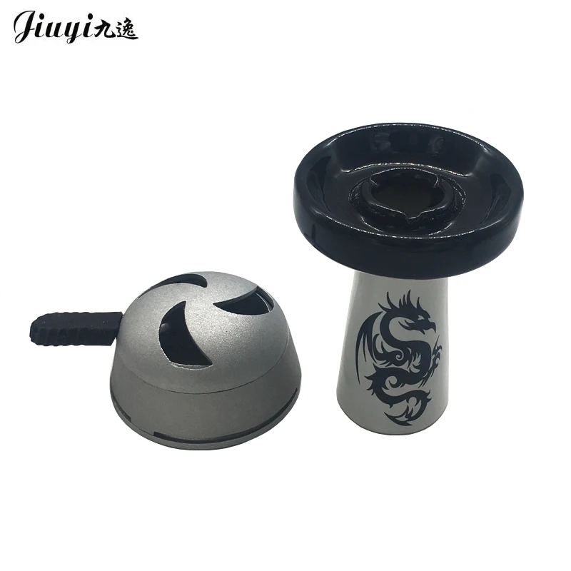 Buy Jiuyi Hookah Snowflake Pattem Ceramic Shisha