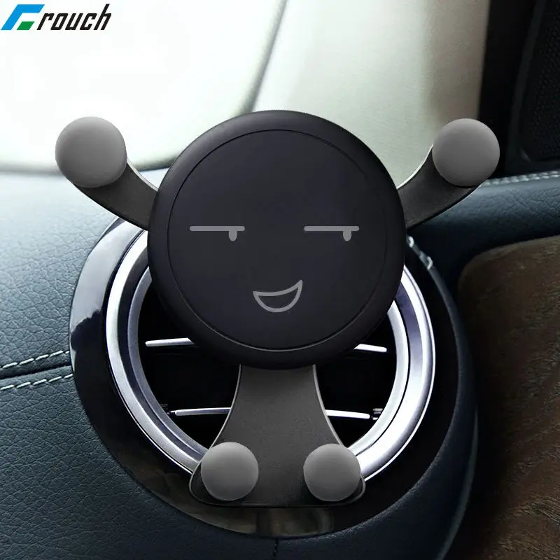 Hocke Universal Auto Handy Halter Für Handy im Auto Air Vent Halterung Ständer Schwerkraft Handy Ha
