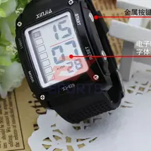 1X Бег Плавание водонепроницаемые спортивные часы ударостойкие наручные часы Высокое качество Розничная