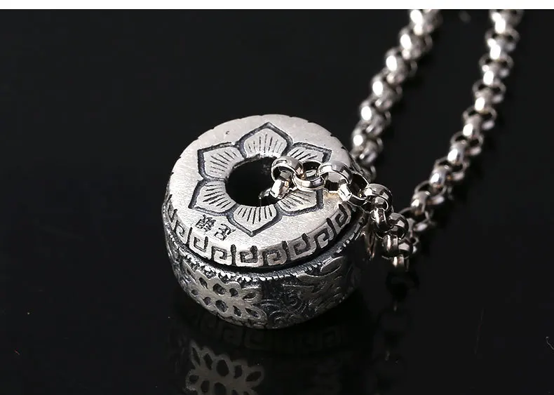 SILVER-OM-BEAD013G