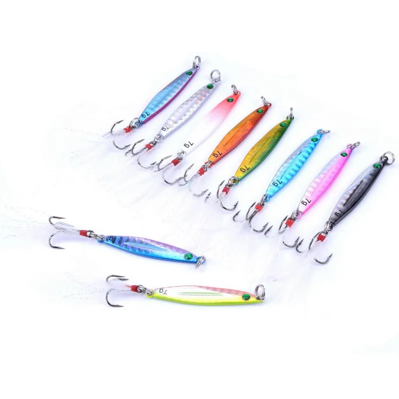 Metal Lure Fishing Spoon Sea Fishing Hard Lure Bait Spoon Fishing Tack –  Bargain Bait Box