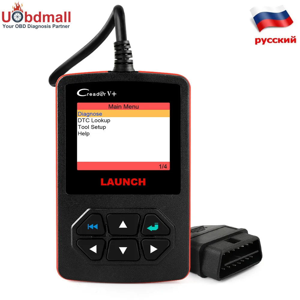 Prix pour Original LANCEMENT CReader V + OBD2 Code de Défaut Lecteur en Russe Même Fonction Comme AL519 AD510 Outil De Diagnostic Mieux Que ELM327 Prix pour Original LANCEMENT CReader V + OBD2 Code de Défaut Lecteur en Russe Même Fonction Comme AL519 AD510 Outil De Diagnostic Mieux Que ELM327