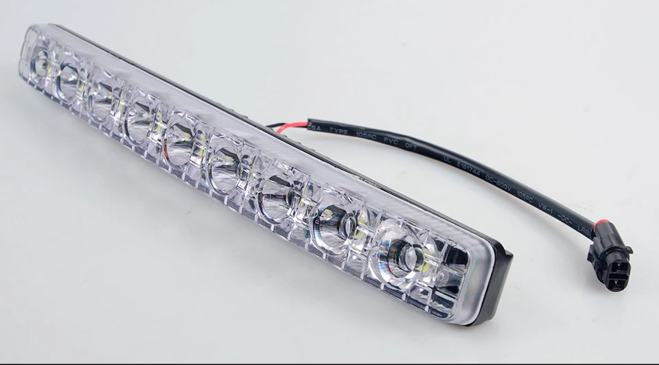 Car Headlight High Power HighLow Beam Aluminum Warning Driving Fog Lamp Auto Head LED Daytime Running Lights With Len Xenon DRL (14)