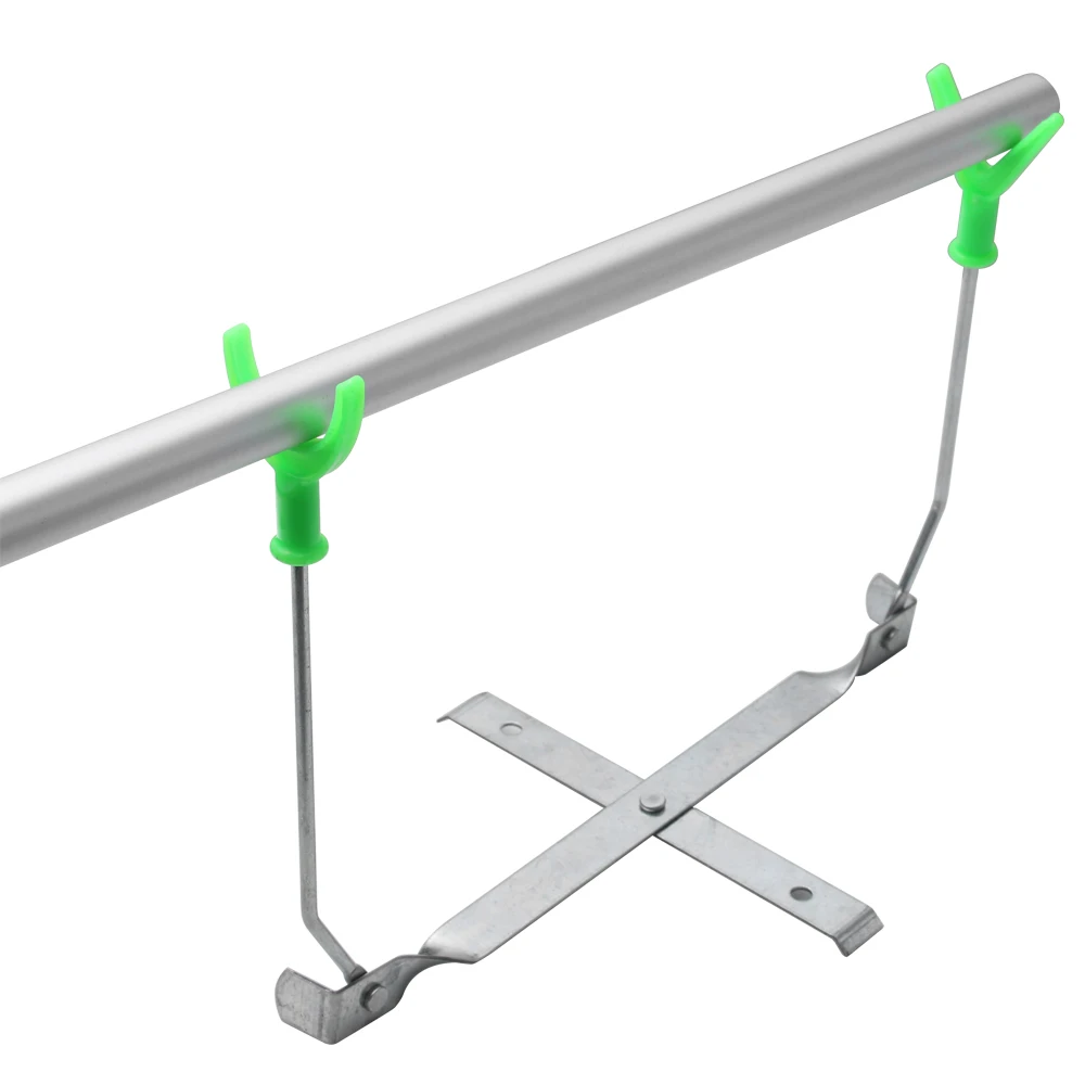 Foldable Fishing Rod Pod Stand Holder Fishing Pole Pod Stand Dual Head