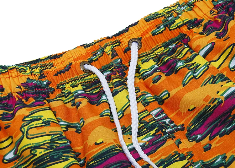 FORERUN камуфляжные шорты мужские летние пляжные Шорты повседневные бермуды до колена быстросохнущие Короткие Hombre