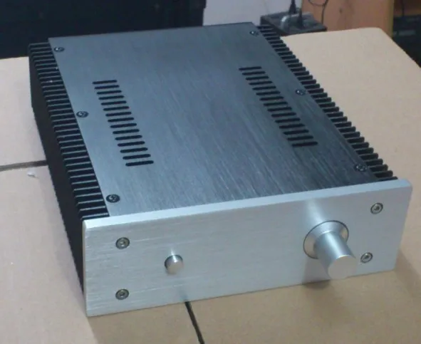 Todo o Alumínio Amplificador Chassis Classe a Amplificador Case Gabinete Amp Caixa Faça Você Mesmo 212*70*257 mm 2107 - Image 5