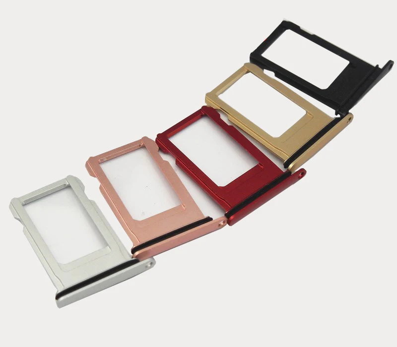 2pcs for Nano SIM Card Tray Holder For iPhone 7 7 Plus Sim Tray Holder