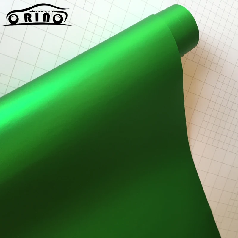 Apple Green Metallic Vinyl Film-3
