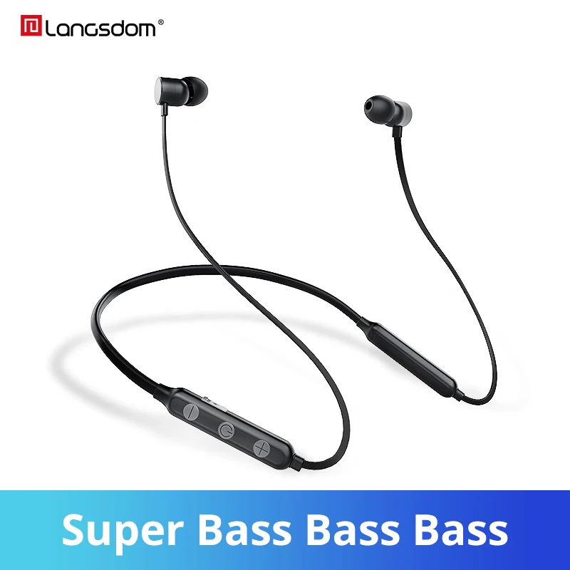 Langsdom BX9 беспроводные наушники 12 часов блютуз bluetooth для телефона