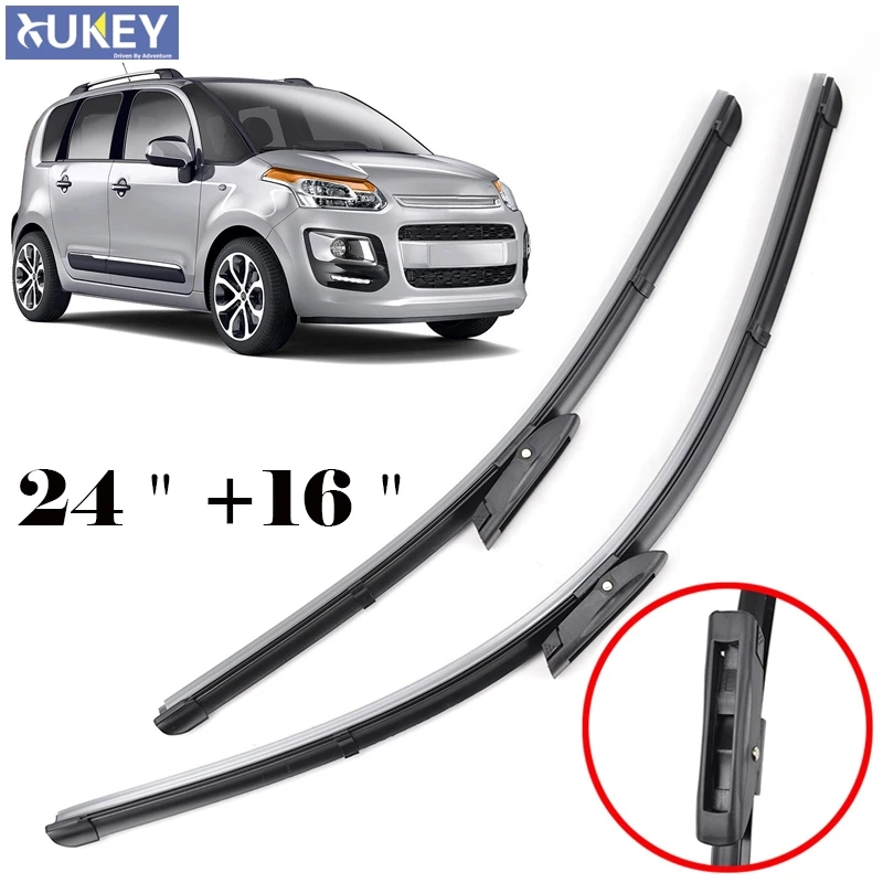 Misima Windshield Windscreen Wiper Blades For Citroen DS3 C3 Picasso
