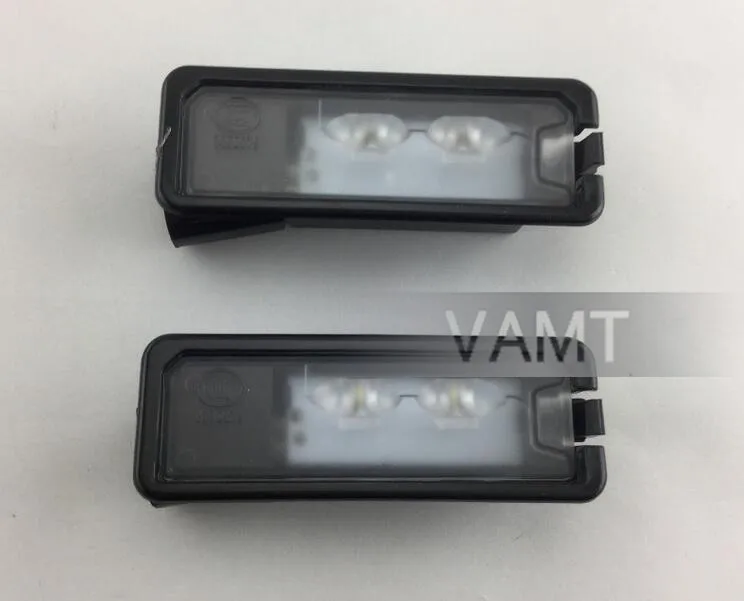 Free shipping VW car styling OEM Original LED License Plate Light For