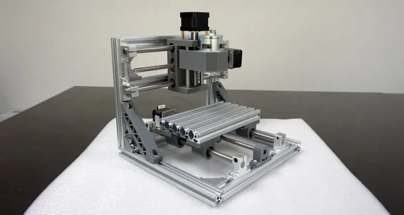 CNC DIY 1610 ER11 GRBL управление мини ЧПУ станки PCB фрезерный станок Лазерная